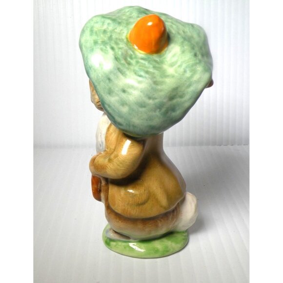 Beatrix Potters Benjamin Bunny Figurine By Beswick England 1948 Hand-Painted Vin - Picture 2 of 6
